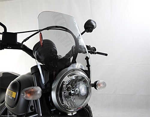 430-U 186-000 - Parabrezza per Ducati Scrambler 15, colore: trasparente