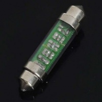 44mm Weiß 4- LED- Nummernschild Dome Light Bulb