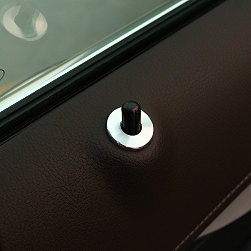 4pcs aluminum W205 interna serratura cover Trim auto Accessories