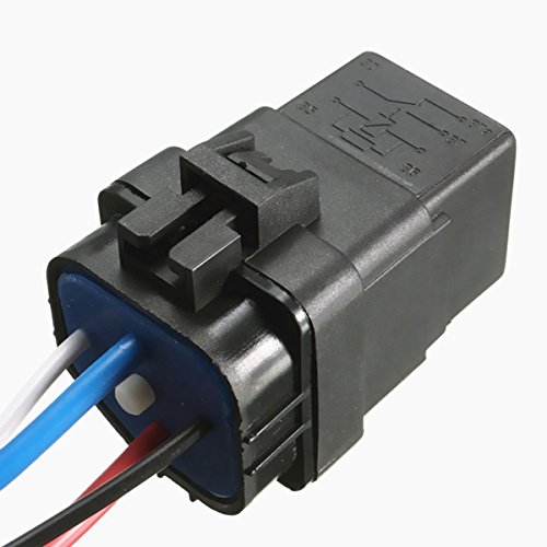 4pin Car Auto Relay Waterproof Holder Integrated 12V 40A