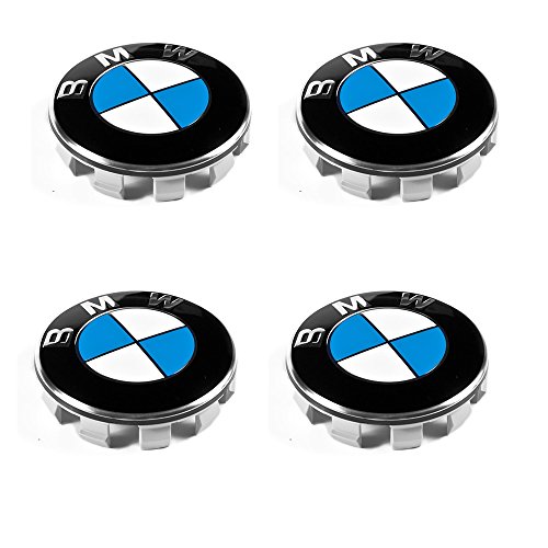 4x Coprimozzo BMW Fregi per Cerchi da 68mm