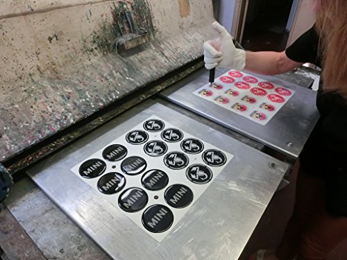 50 mm carbonio tuning effetto 3d 3m resinato coprimozzi borchie caps adesivi stickers per cerchi in lega x 4 pezzi