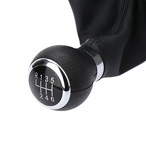 6 Velocit KKmoon Gear Shift Soffione pulsante avviamento-Ghette Frame, colore: nero