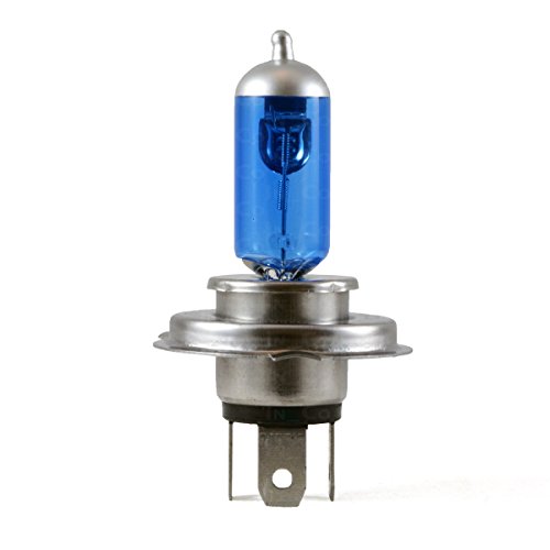 6 X H4 60/55 W 12 V 60 W/55 W base 43T lampade alogene ad incandescenza lampadine auto lampade effetto xenon 8500 Kelvin, Luce Blu 3