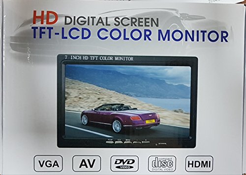 7" HD 1024*600 TFT LCD MOMITOR SCREEN DISPLAY HDMI - VGA - AV