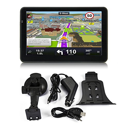 710 17,8 cm auto camion GPS Navigation 256 m + GB Schermo capacitivo FM Navigator