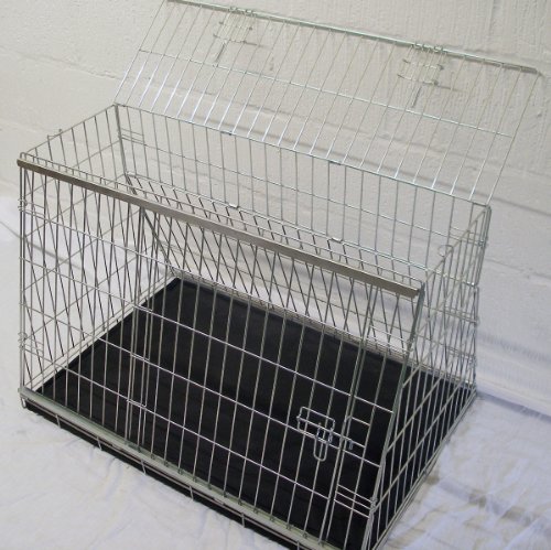 86,4 cm inclinato Dog Crate Boot viaggio cucciolo gabbia di auto berlina e station wagon gabbia