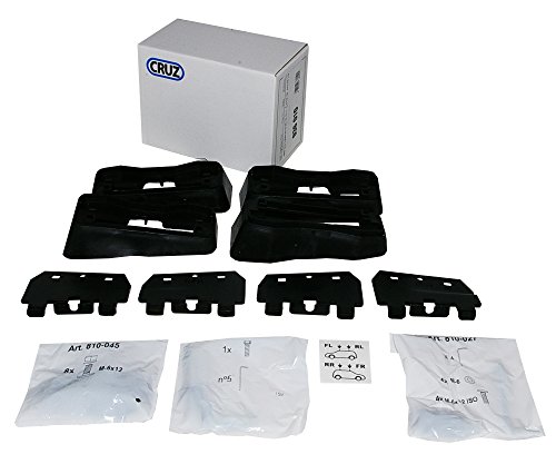 936-012 Cruz Optiplus kit attacchi specifici per Ford Focus 3porte (II) (2005->2011). Il kit è indispensabile per il montaggio delle barre portatutto Cruz sulla vostra auto.