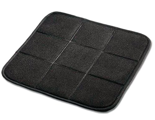 A-Express ® carbone di bambù traspirante cuscino per sedia da seggiolino auto ufficio e tappetino