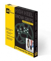 AA Car Essentials - Tacchetti da neve e ghiaccio per scarpe alte, misura: medium