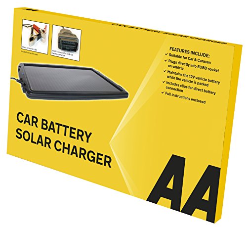 AA - Caricabatteria ad energia solare per auto, camper e imbarcazioni