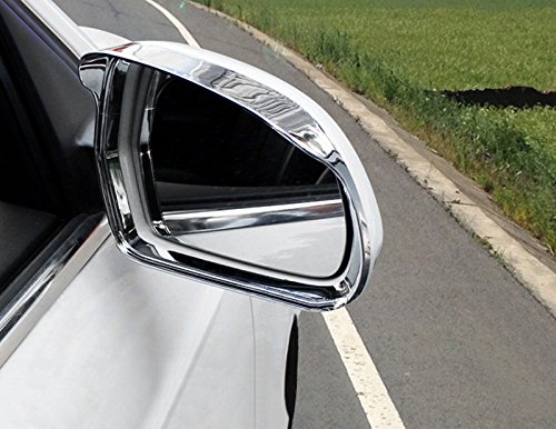 ABS cromato laterale specchietto retrovisore Wing visiera copertura pezzi per auto di