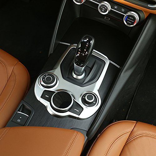 ABS cromato opaco interior console centrale copertura del pannello del cambio Trim auto accessori
