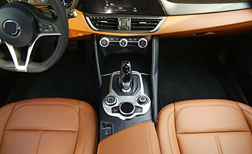 ABS cromato opaco interior console centrale copertura del pannello del cambio Trim auto accessori