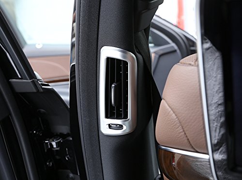ABS interno opaco porta posteriore B pilastro Air Vent Outlet cover Trim pezzi per auto di BZ