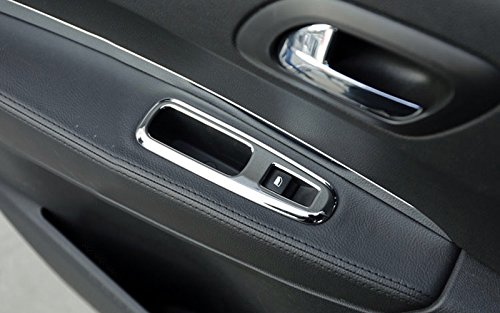 ABS opaca porte interne bracciolo alzacristallo Button cover Trim pezzi per auto di PG3008