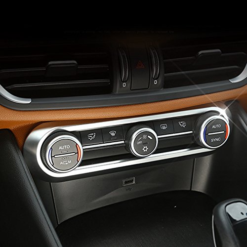 ABS opaca regolazione aria condizionata per interni pannello cover Trim 1PCS per auto di AFGA17