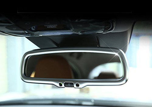 ABS opaca retrovisore interno Frame cover Trim 1PCS per auto di AFGA17