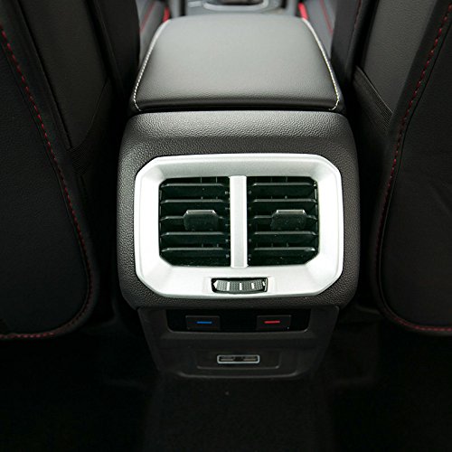 ABS opaco interior Rear Air Condition Vent cover Trim 1PCS