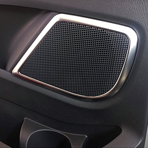 ABS opaco interior Side Door speaker cover Trim 4pcs