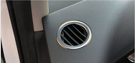 ABS opaco interior uscita aria condizionata per parte superiore del telaio copertura Trim pezzi per auto di