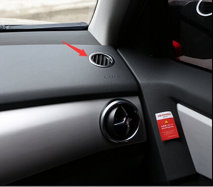 ABS opaco interior uscita aria condizionata per parte superiore del telaio copertura Trim pezzi per auto di