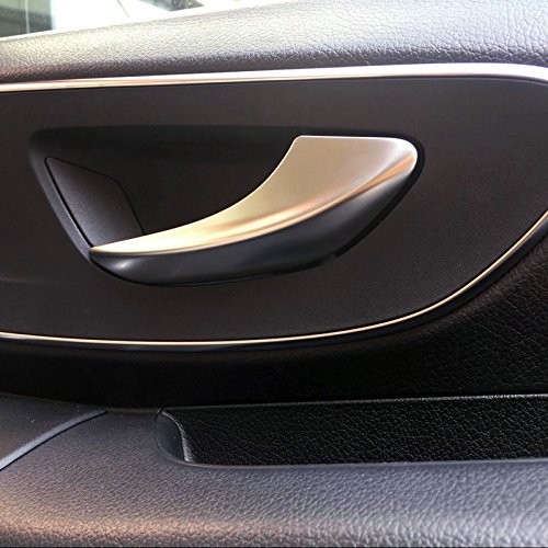 ABS opaco interno anteriore maniglia Stripe cover Trim pezzi per auto di