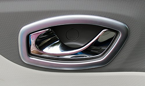 ABS opaco interno lato maniglia Bowl copertura Trim 4pcs per Captur 2013 - 2018
