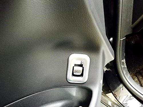ABS opaco interno posteriore tronco interruttore Button cover Trim 1PCS per auto di