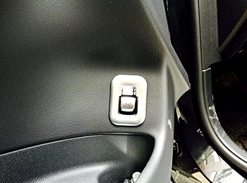 ABS opaco interno posteriore tronco interruttore Button cover Trim 1PCS per auto di