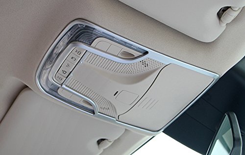 ABS opaco interno tetto a cupola luce di lettura luce anteriore copertura Trim 1PCS per auto di