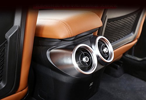 ABS opaco telaio interno posteriore bracciolo Air Vent cover Trim pezzi per auto di AFGA17