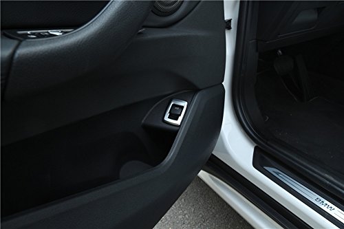 Accessori auto ABS cromato opaco interno coda porta Swtich Frame tasto di decorazioni