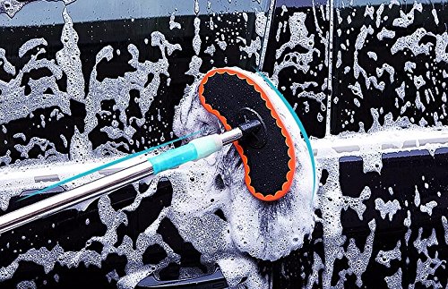 accessori auto strumento Autolavaggio camion scopa di rimozione della polvere lungo manico telescopico lavaggio auto lavaggio, A, 105CM