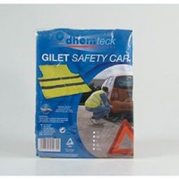 Accessori da lavoro Gilet Catarifrangente Safety Car Giallo Evidenziatore