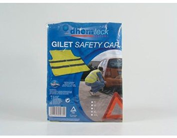 Accessori da lavoro Gilet Catarifrangente Safety Car Giallo Evidenziatore