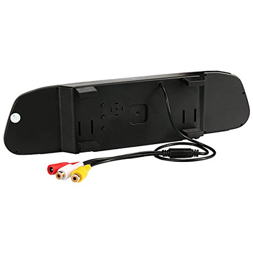Accfly 10,92 cm (4,3") cm ™-Monitor auto Car Backup Camera Reverse, sistema Radar parcheggio con 4 sensori a infrarossi Night Vision impermeabile retromarcia tft-lcd Display Cam 170°, grandangolo 170°