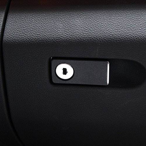 Acciaio INOX buco della serratura decorazione Trim sticker auto interior Styling