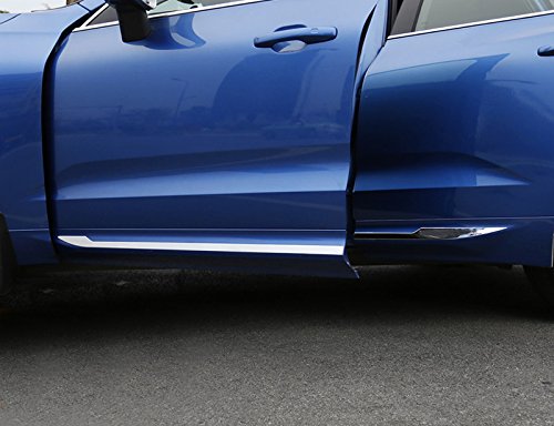 Acciaio INOX cromato porta laterale Body Molding copertura Trim set decorativo per auto Acessory VVC6