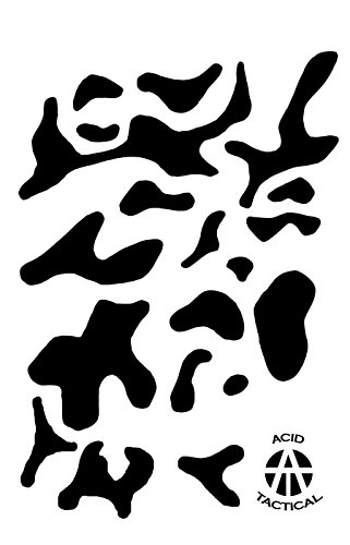 Acid Tactical 3 pezzi – 23 x 35 cm camouflage Airbrush stencil per vernice spray auto barca Quad (esercito, stripe digitale, TAC)
