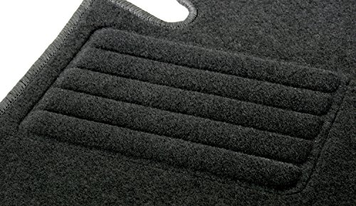 ad Tuning GmbH hg13394 V Velours vestibilità Set di tappetini NERO AUTO Tappeti Tappeti Tappeto Floor Mats
