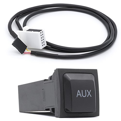 adapter-universe AUX pannello presa cavo adattatore per VW radio RCD 510 310 300 210 RNS 510 315