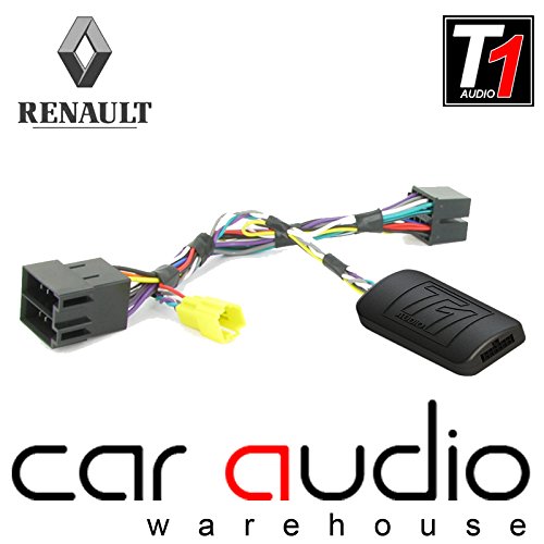 Adattatore con interfaccia di controllo audio T1 volante T1-RN5 per Renault, cavo patch incluso