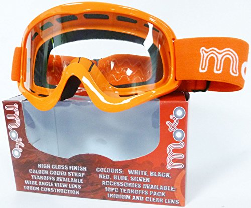 Adulti X1 occhiali da moto off Road motocross MX Quad Pit ATV (arancione)