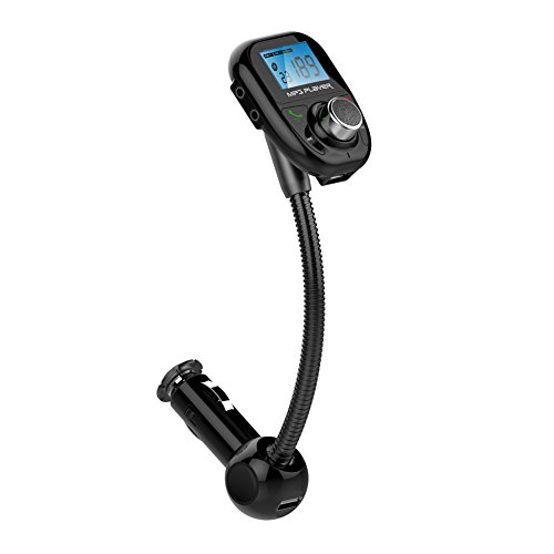Advanced wireless Bluetooth per MP3 trasmettitore modulatore FM radio kit vivavoce auto Adattatore MP3 lettori di controllo del volante con hands-free calling, controllo musica