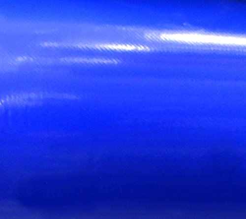 Aerzetix: 152/50 cm film vinylklebe vinile auto blu brillante thermoformbare interno verso l
