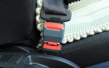 AikeSweet 2 pc / pacchetto Auto Seduta Clip Belt Buckle Extender Sicurezza Supporto Stopper Allarme (Beige)