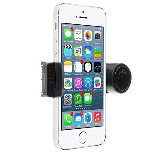 Air Vent Phone Holder per iPhone, Haodou universale 360 gradi girevole cellulare supporto per iPhone 6 6S, Samsung S8 S7 S6, HTC, Sony, LG, GPS (bianco)