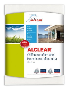 ALCLEAR 960008 Set per Pulizia Finestre in Microfibre Ultra