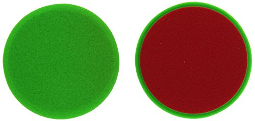 ALCLEAR Set di 2 dischetti piatti per un sistema disco Ø 135x15 mm, verde